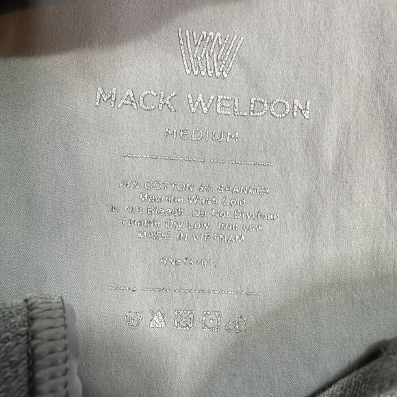 Mack Weldon Sweatpants Mens Sz M x 29" Heather Gray Tapered Drawstring Pockets - Picture 14 of 14